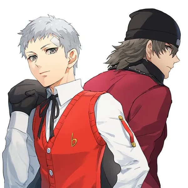 Akihiko Sanada & Shinjiro Aragaki