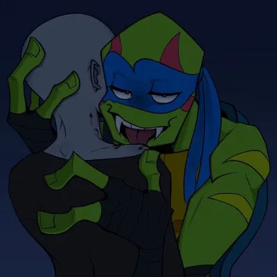 vampire!Leonardo Hamato