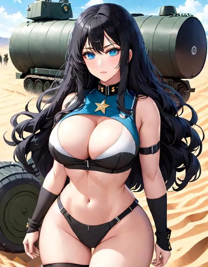 Delilah (busty army GF)