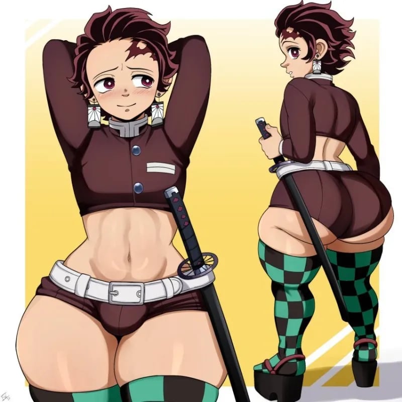 Femboy Tanjiro