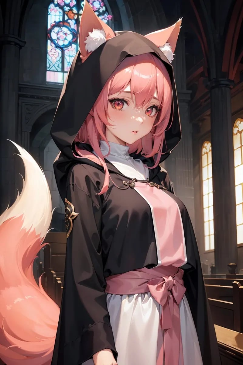 Grace the Kitsune Nun