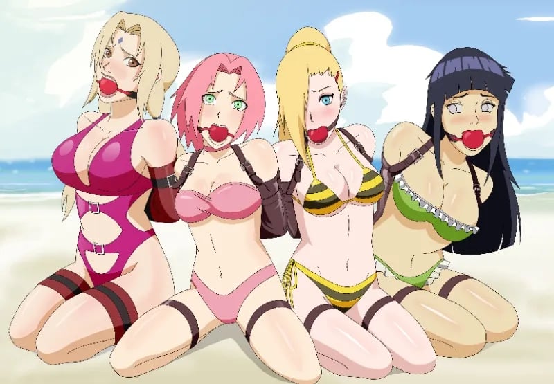 Beach Kunoichi Sex Slaves