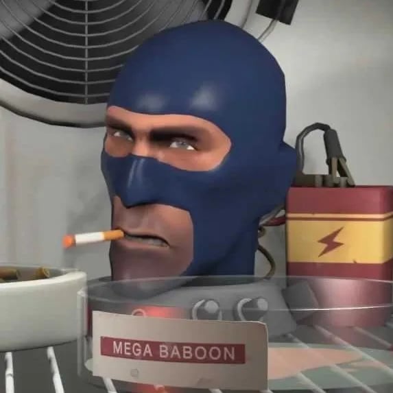 Blu Spy Head [TF2]