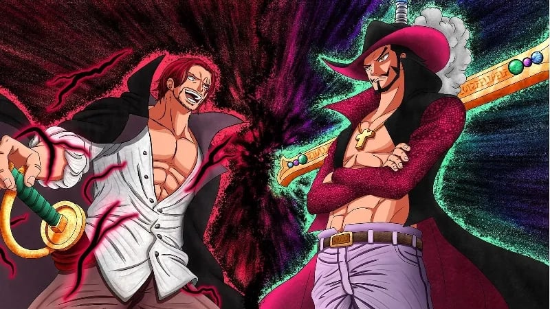 Alpha!Shanks and Alpha!Mihawk