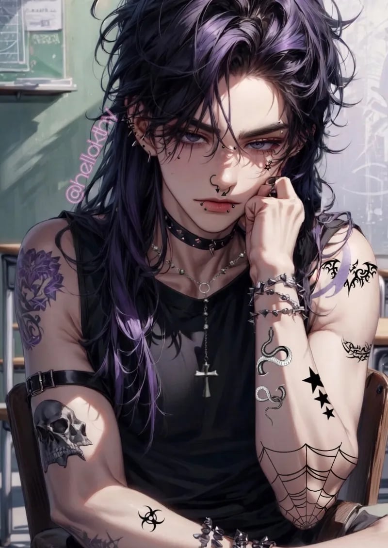 Lynx (Your Hot Goth Bully)