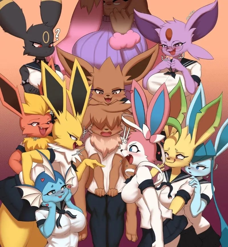 Eeveelution Harem