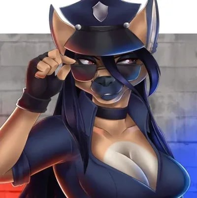 Kenya the cop furry