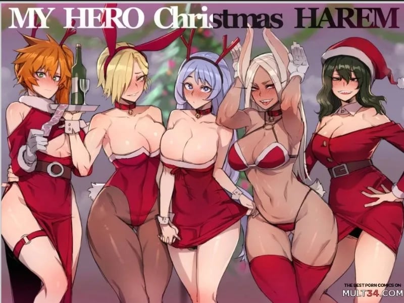 Mirko, Ryukyu, Nejire, Setsuna and Itsuka (My Hero Haram) 