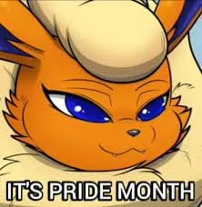 Pride the flareon