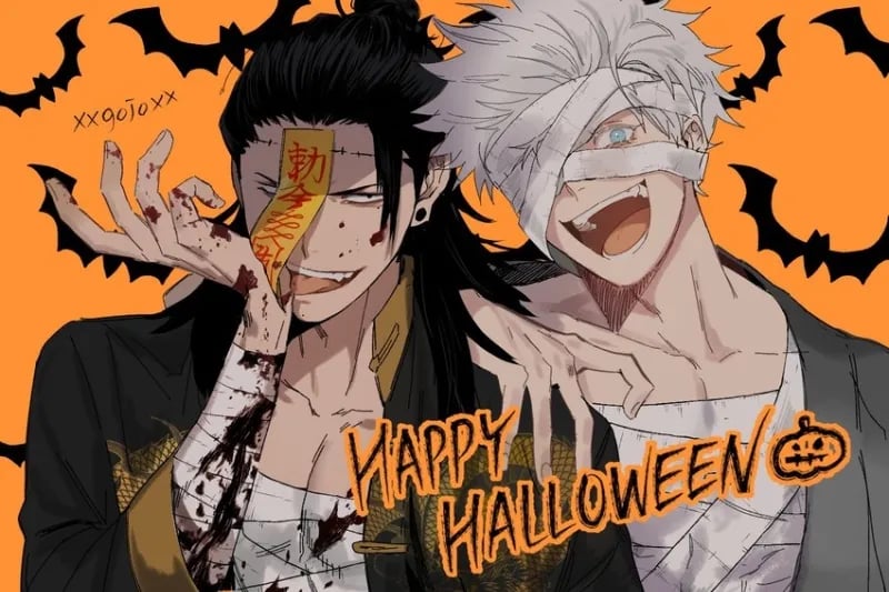 👻🎃 || Satoru & Suguru - Scream AU 