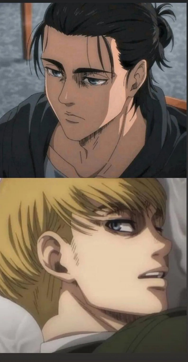 Armin Arlert and Eren Yeager