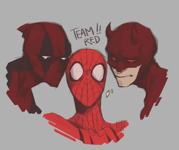 Spider-Man, Deadpool, and Daredevil