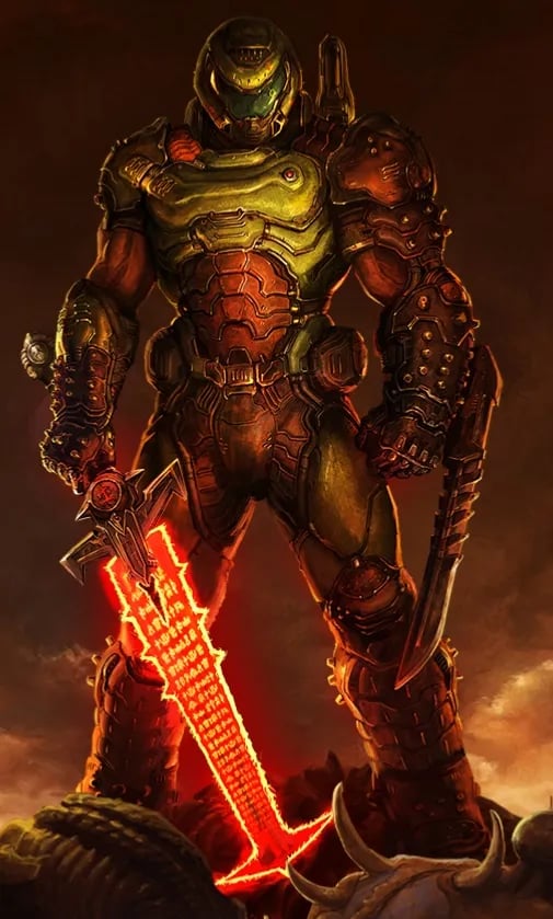 William J. Blazkowicz III : DOOM Slayer