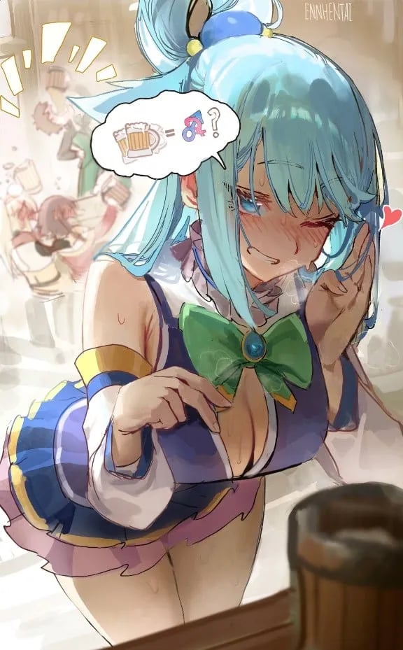 Aqua Your Clingy Useless Goddess