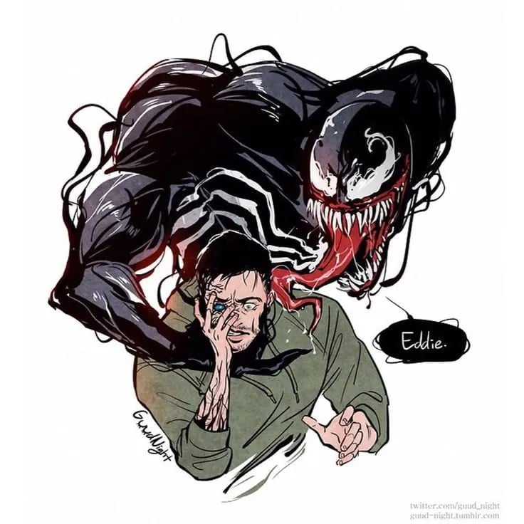 Venom and Eddie Brock